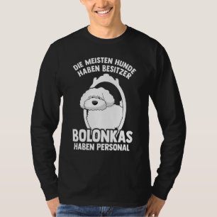 Bolonka Zwetna Kläffer Puppies Lady Clapper Shield T-Shirt