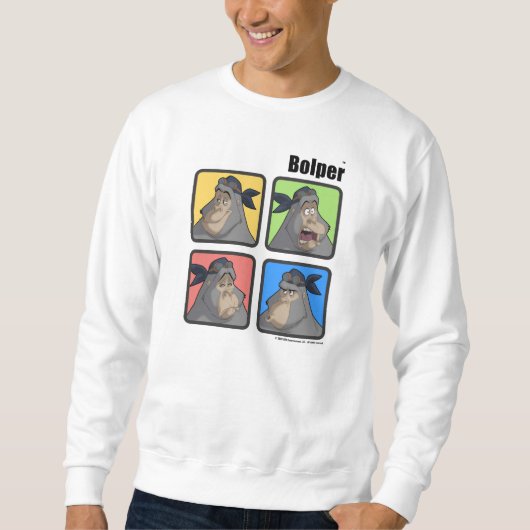 BOLPER Ausdruck-Sweatshirt Sweatshirt (Vorderseite)