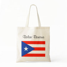 Bolsa Boricua Puerto Rico Flaggentasche 4Ana