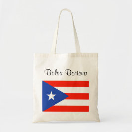 Bolsa Boricua Puerto Rico Flaggentasche 4Ana Tragetasche