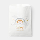 Bolsa De Papel Moderner Regenbogen Neutrale Farben Geschenktütchen (Vorderseite)