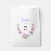 Bolsa de papel Primera Comunión CECILIA Geschenktütchen (Vorderseite)