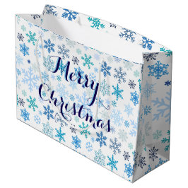 Bolsa de Regalo Copos de Nieve Große Geschenktüte