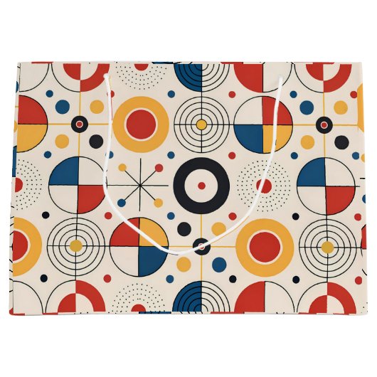 Bolsa de regalo diseño geométrico große geschenktüte (Vorderseite)
