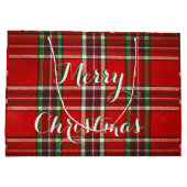 Bolsa de Regalo Estilo Tartán  Große Geschenktüte (Rückseite)