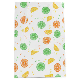 Bolsa de regalo frutos cítricos mittlere geschenktüte