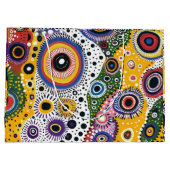 Bolsa de Regalo Grande con Estampado Psicodélico Große Geschenktüte (Rückseite)