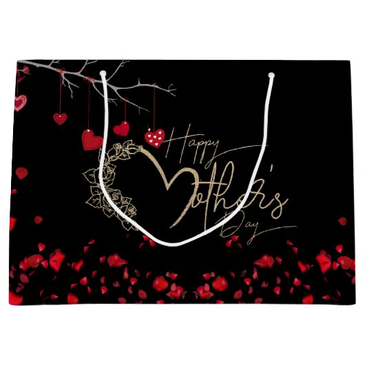 Bolsa de regalo lujosa para día de madre große geschenktüte (Vorderseite)