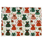 Bolsa de Regalo Vestidos de Navidad Große Geschenktüte (Rückseite)