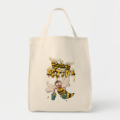 Bolsa de tela con abejas graciosa tragetasche (Vorne)