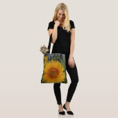 Bolsa de tela con girasol enorme tasche (Am Model)