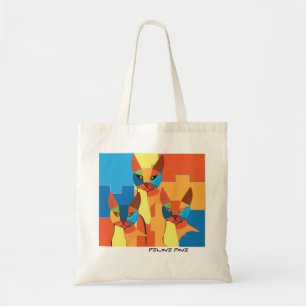 Bolsa De Tela Feline Fine Tragetasche