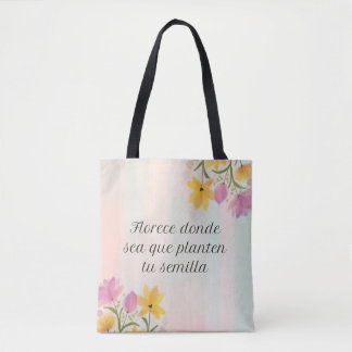 Bolsa de tela reutilizable cute & good vibes tasche