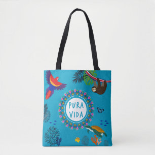 Bolsa De Tela Vida salvaje de Pura Vida - de Costa Tasche