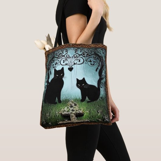 "Bolsa Elegante Black Cat: La Armonía Tasche (Von Nahem)