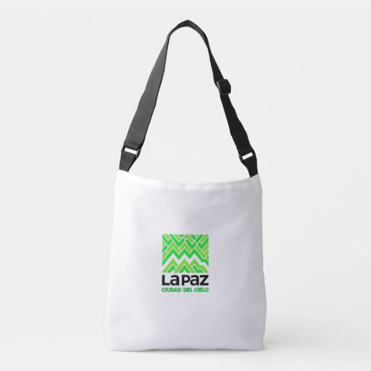 Bolsa La Paz ciudad del cielo Tragetaschen Mit Langen Trägern (Vorderseite)
