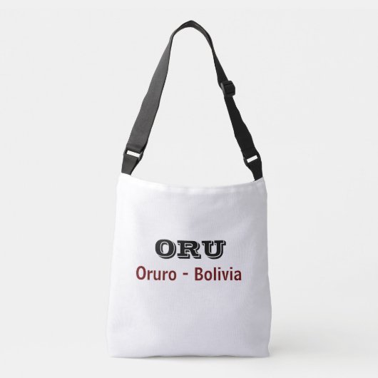 Bolsa Oruro - Bolivia Tragetaschen Mit Langen Trägern (Vorderseite)