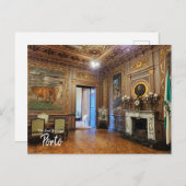 Bolsa Palace Porto Portugal Postkarte (Vorne/Hinten)