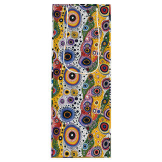 Bolsa para Vino con Estampado Psicodélico Colorido Geschenktüte Für Weinflaschen