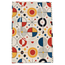 Bolsa regalo diseño geométrico mittlere geschenktüte