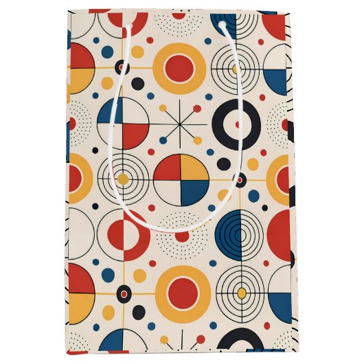 Bolsa regalo diseño geométrico mittlere geschenktüte (Vorderseite)