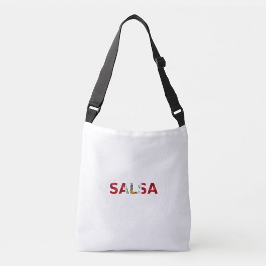 Bolsa salsa Perú Tragetaschen Mit Langen Trägern (Vorderseite)