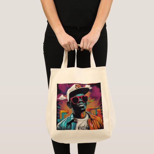 Bolsa - Street graffiti art Hip Hop Tragetasche (Vorderseite (Produkt))