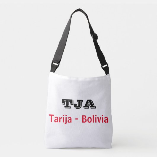 Bolsa Tarija Bolivia Tragetaschen Mit Langen Trägern (Vorderseite)