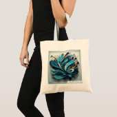 Bolsa Tote Océano Profundo Abstracto Tragetasche (Vorderseite (Produkt))