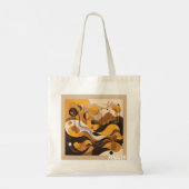 Bolsa Tote Solar Renacer Abstracto Tragetasche (Rückseite)