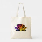Bolsa Tote(Tote Bag)Quebra-Cabeça Flor de Lótus Tragetasche (Rückseite)