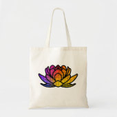 Bolsa Tote(Tote Bag)Quebra-Cabeça Flor de Lótus Tragetasche (Vorne)