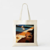 Bolsa Tote Violin Art Tragetasche (Rückseite)