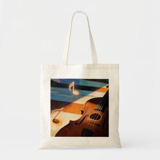 Bolsa Tote Violin Art Tragetasche (Vorne)