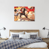 Bolschewik, 1920 leinwanddruck (Insitu (Schlafzimmer))