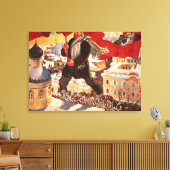 Bolschewik, 1920 leinwanddruck (Insitu (Wohnzimmer))