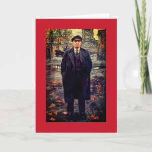 Bolschewik Wladimir Lenin, Sowjetunion, CCCP, UdSS Karte