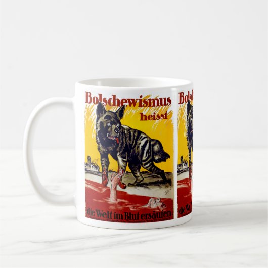 Bolschewismus Heisst Kaffeetasse (Links)