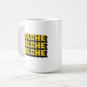 Bolshe Ilya Heated Rivalry Funny Gay Kaffeetasse (Vorderseite Links)