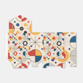 Bolsita caja diseño geométrico geschenkschachtel (Ungefaltet)