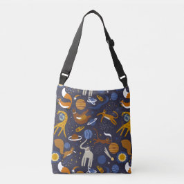 Bolso bandolera Animals Outer Space Tragetaschen Mit Langen Trägern