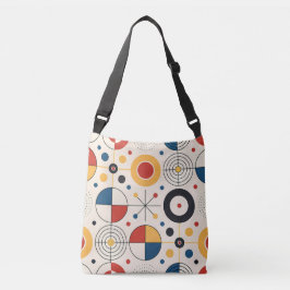 Bolso con diseño geométrico tragetaschen mit langen trägern