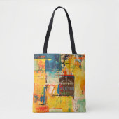 Bolso de tela con estampado tasche (Vorderseite)