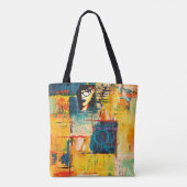 Bolso de tela con estampado  tasche (Rückseite)