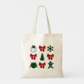 Bolso de tela navideño coquette tragetasche (Rückseite)