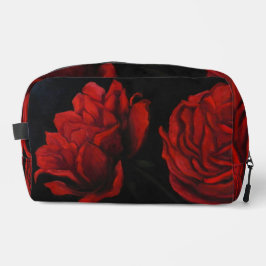 Bolso elegante para tus viajes o deporte con rosas waschbeutel