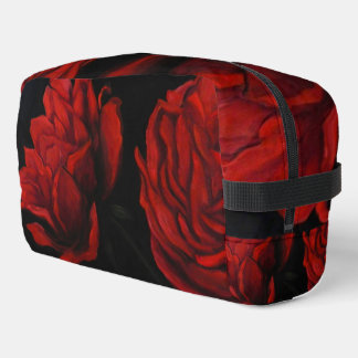 Bolso elegante para tus viajes o deporte con rosas waschbeutel