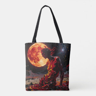 BOLSO – “Luna de Sangre” (Tote Bag / Bolsa de Tela Tasche