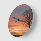 Bolso Runde Wanduhr (Winkel)