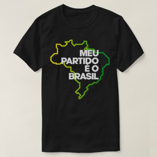 Bolsonaro Presidente 2022 Brasil Camiseta T-Shirt (Design vorne)
